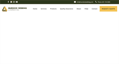 Desktop Screenshot of murdockwebbing.com